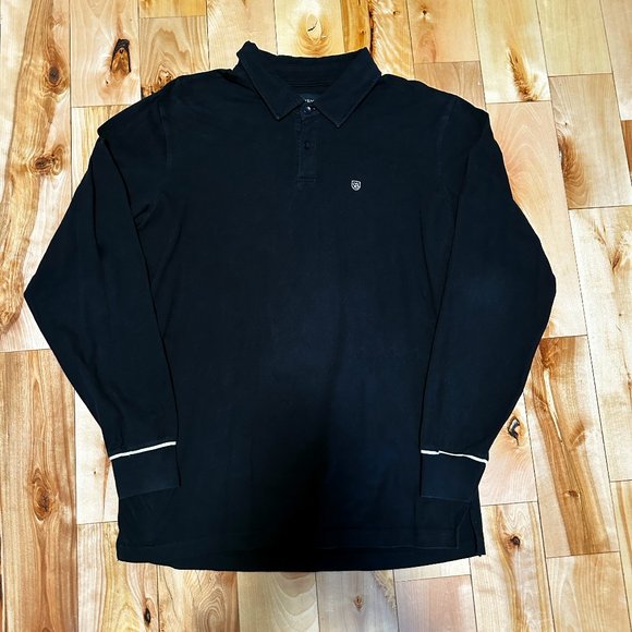 BRIXTON Long Sleeve Knit Top - Black - Large - Picture 1 of 1